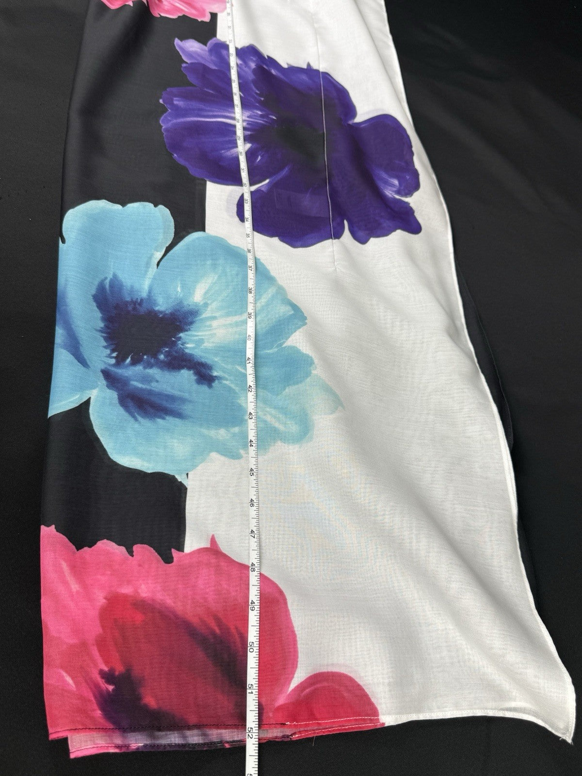 $119 H by Halston Cover Up Dress Womens Floral Sz XS/S. (B.177)