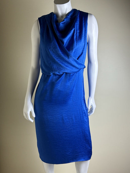 BCBG New York Women's Royal Blue Dress Sz M (B.81)
