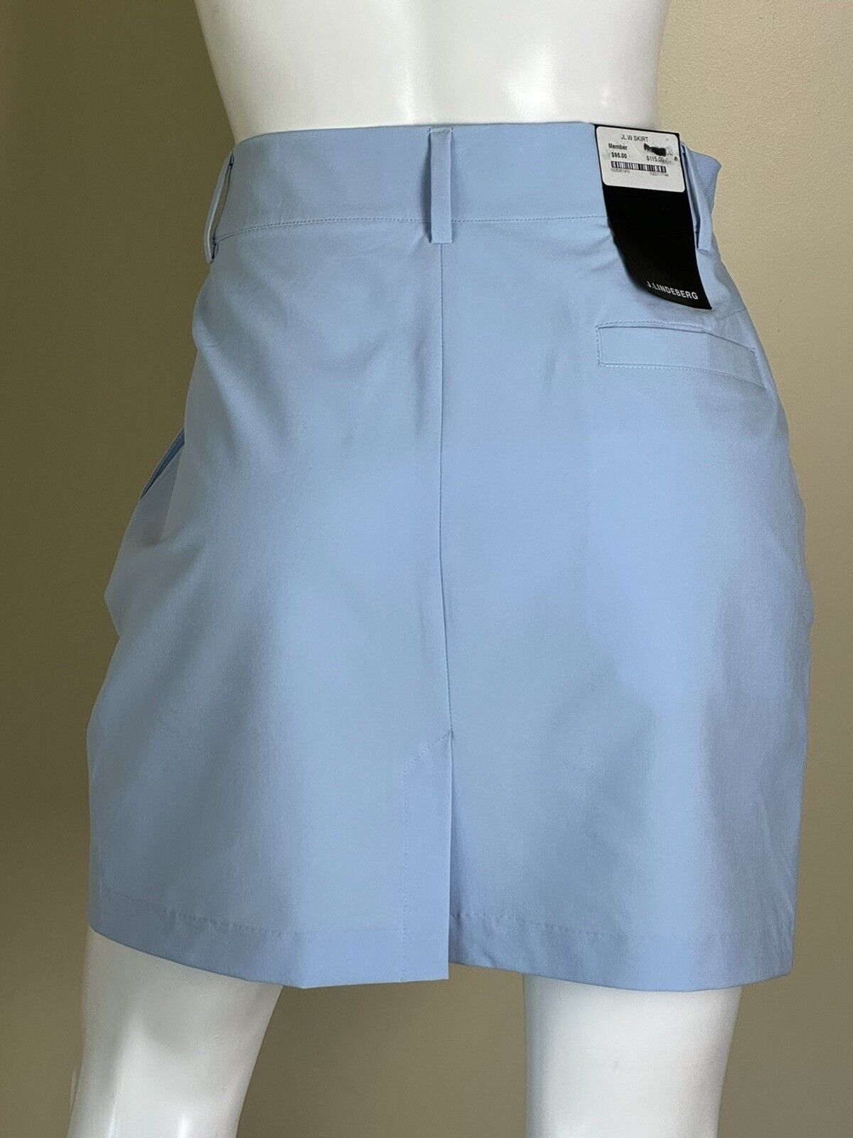 J Lindeberg Women's Golf Skort Blue Sz L.   (02)