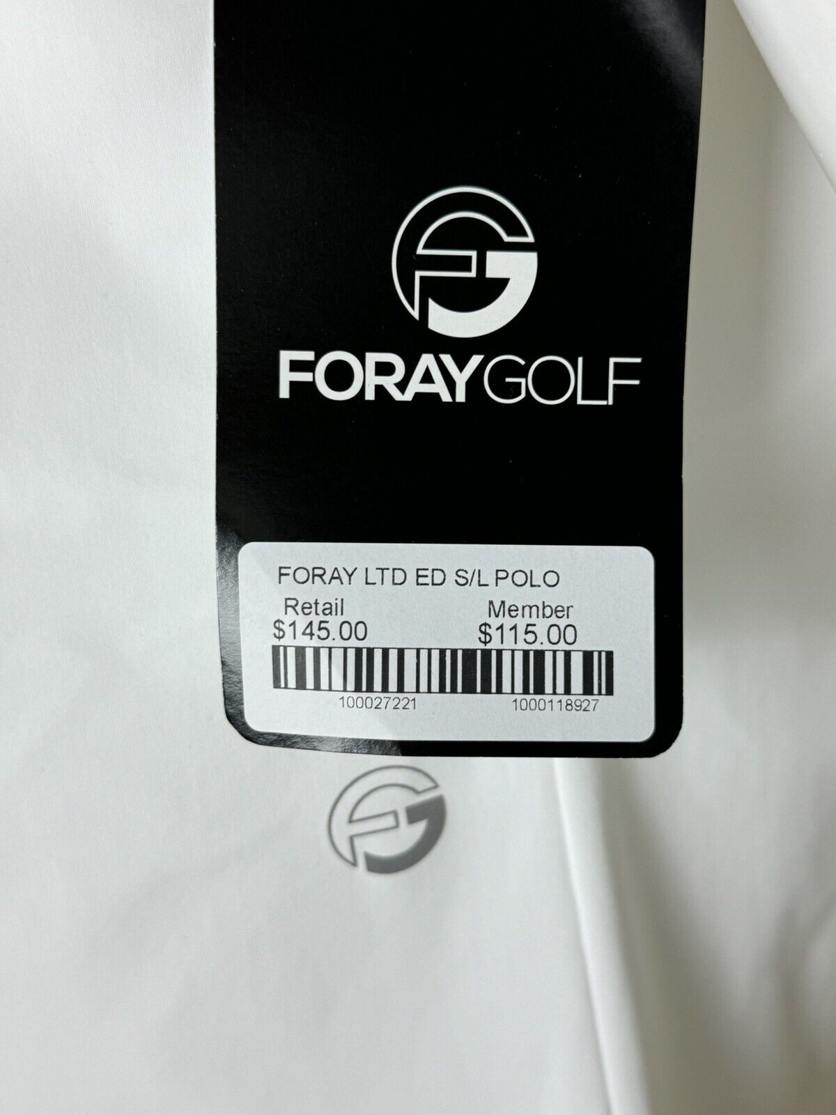 Foray Golf Womens Size S Sleeveless Golf Polo Shirt. (02)