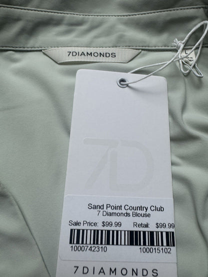 7DIAMONDS neckline label and attached retailer tag