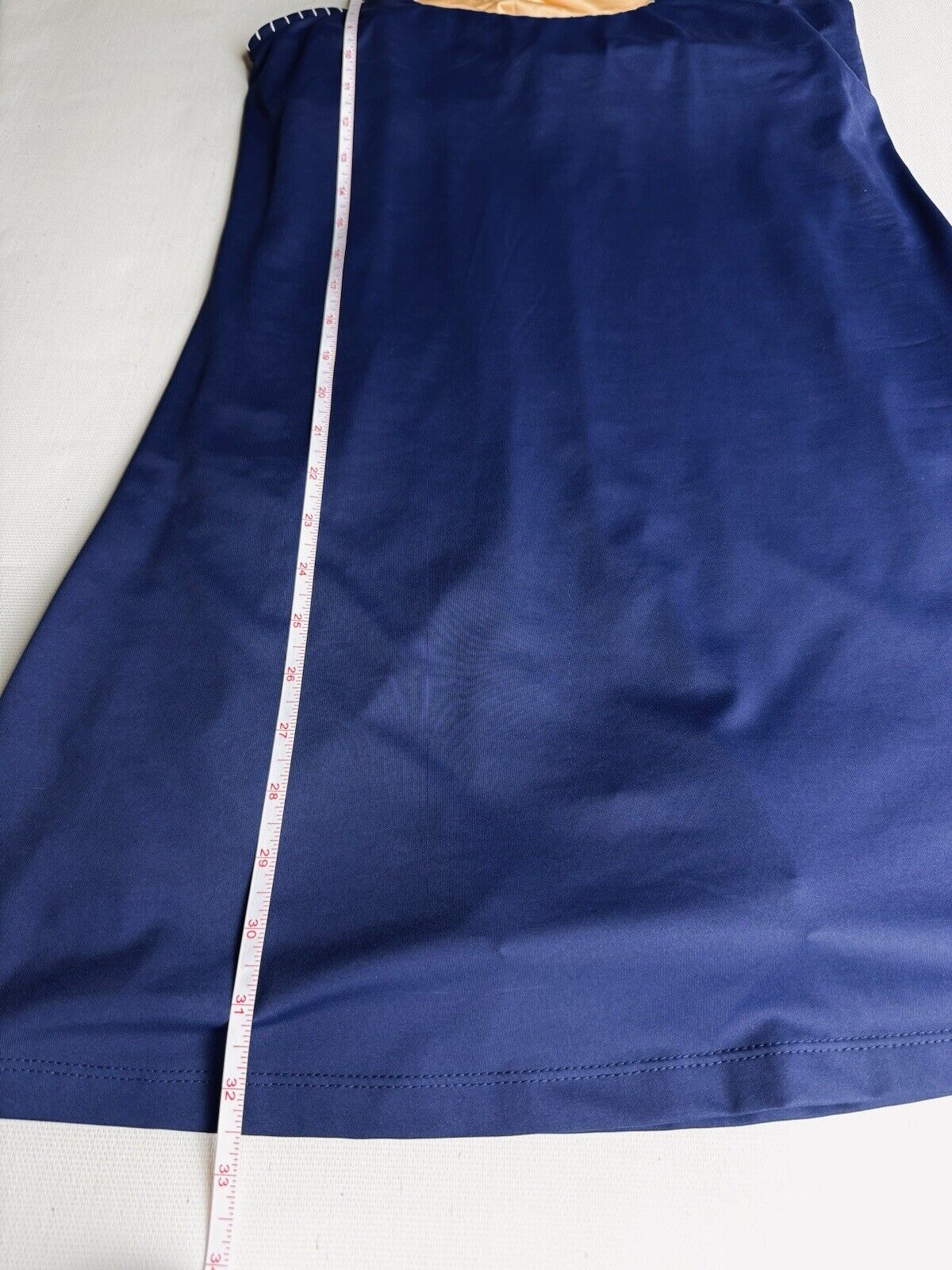 Cabana Life Sz S Active Sport Tank Dress Navy. (18)