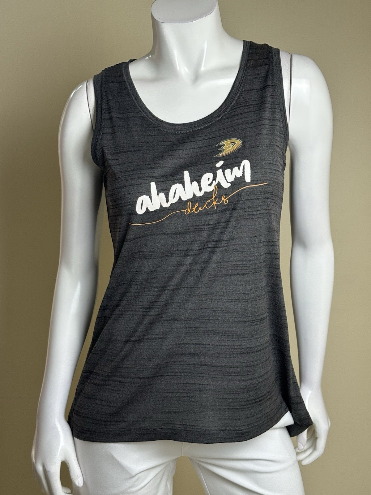 LeverWear Verve Women's Ahaheim Logo Tank Top Sz M   (B.172)