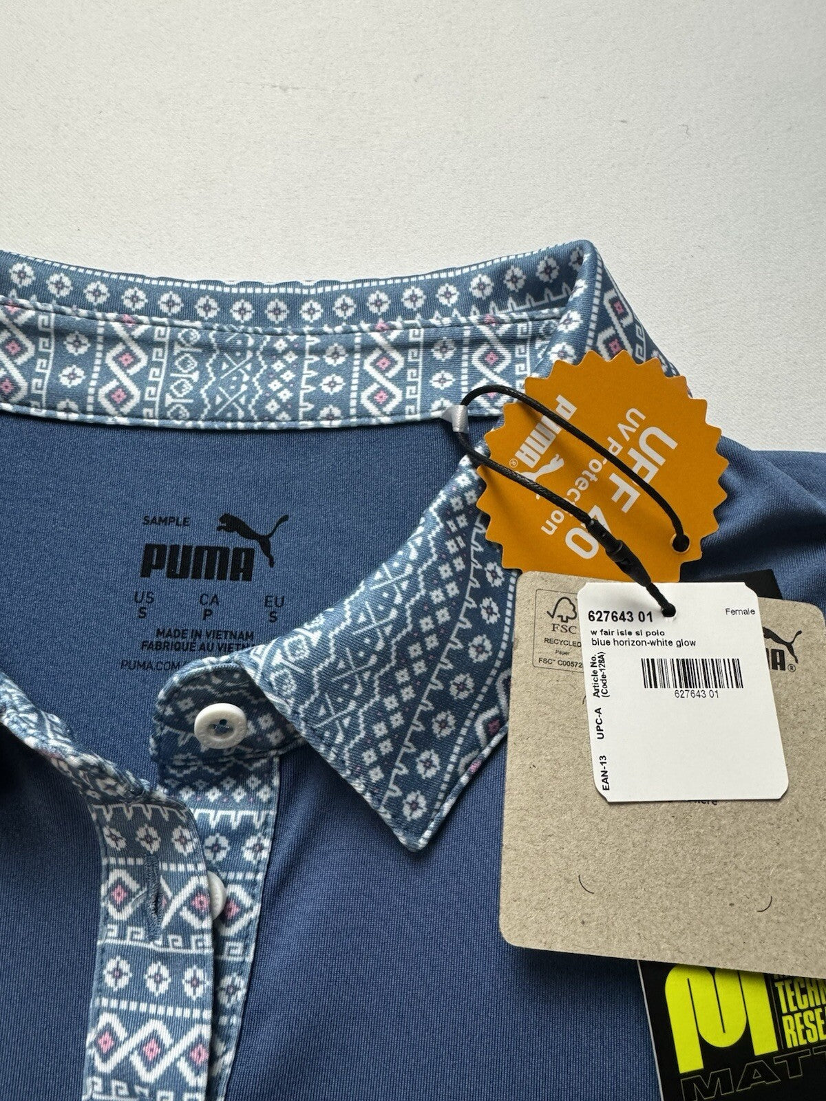 Puma Women’s Golf Shirt Sleeveless Sz S.  (B.130/8)