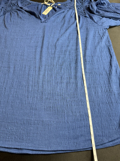 $88 Max Studio Women’s Top Sz 2Xl Blouse Shirt  (B.86)