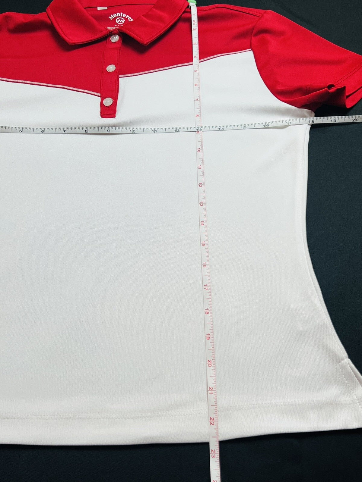 Monterey Club Women's Golf Shirt Sz S Short Sleeve Top (13)