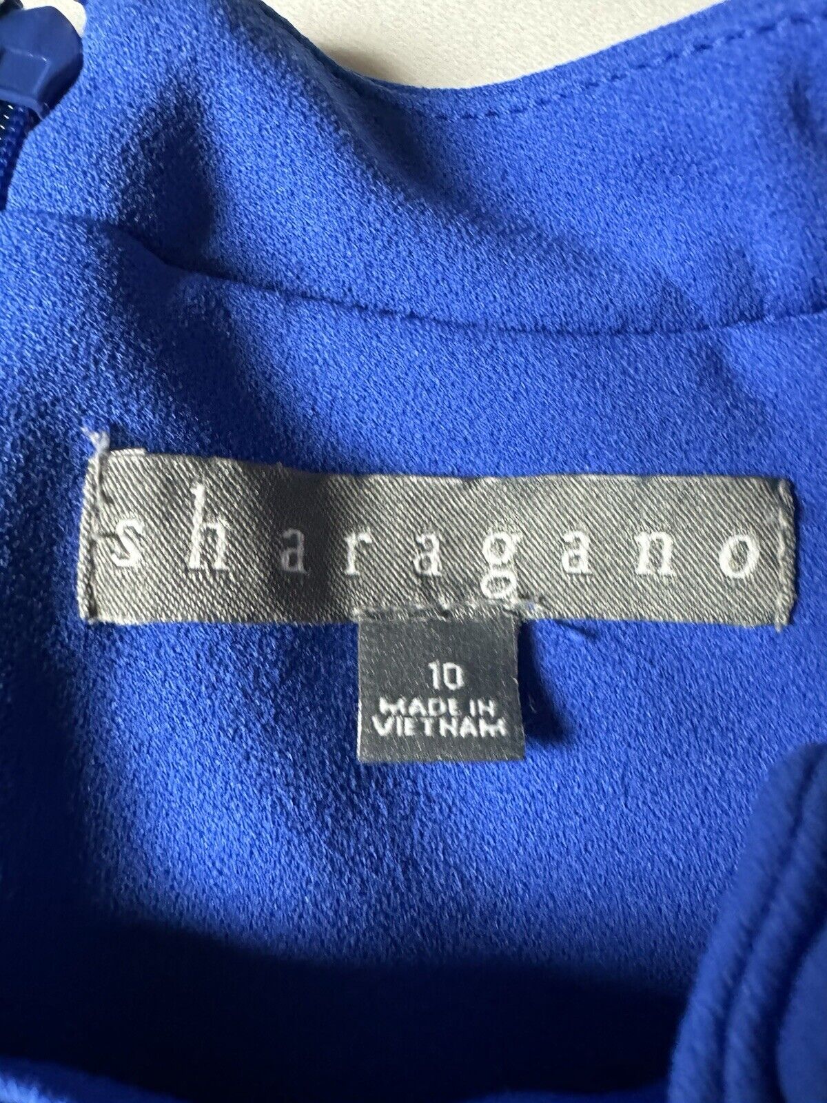 $108 Sharagano Women’s Blue Size 10 Dress