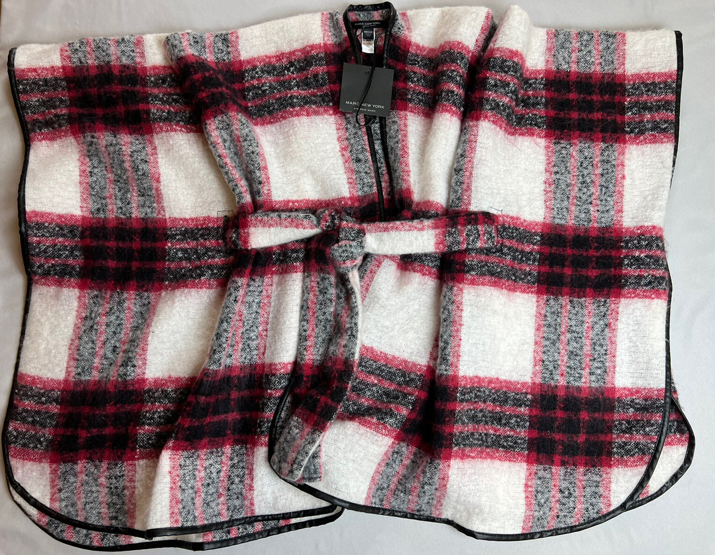 Marc New York Women’s Poncho Plaid One Size