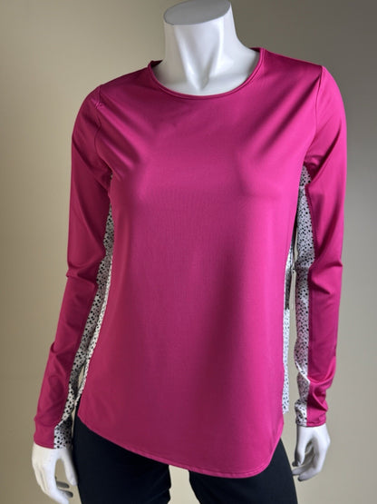 BELYN KEY Women’s Golf Sweatshirt Sz M.  (B.121)