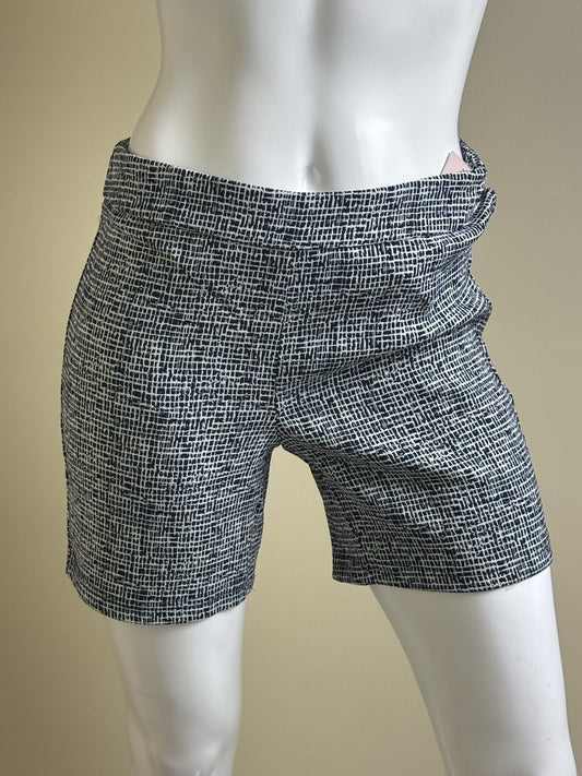 $68 Nanette Lepore Shorts Women’s Navy White Sz S. (B.142)