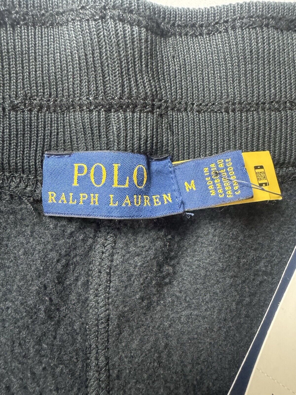 $ 79 Polo Ralph Lauren Women's Fleece Black Shorts Size M