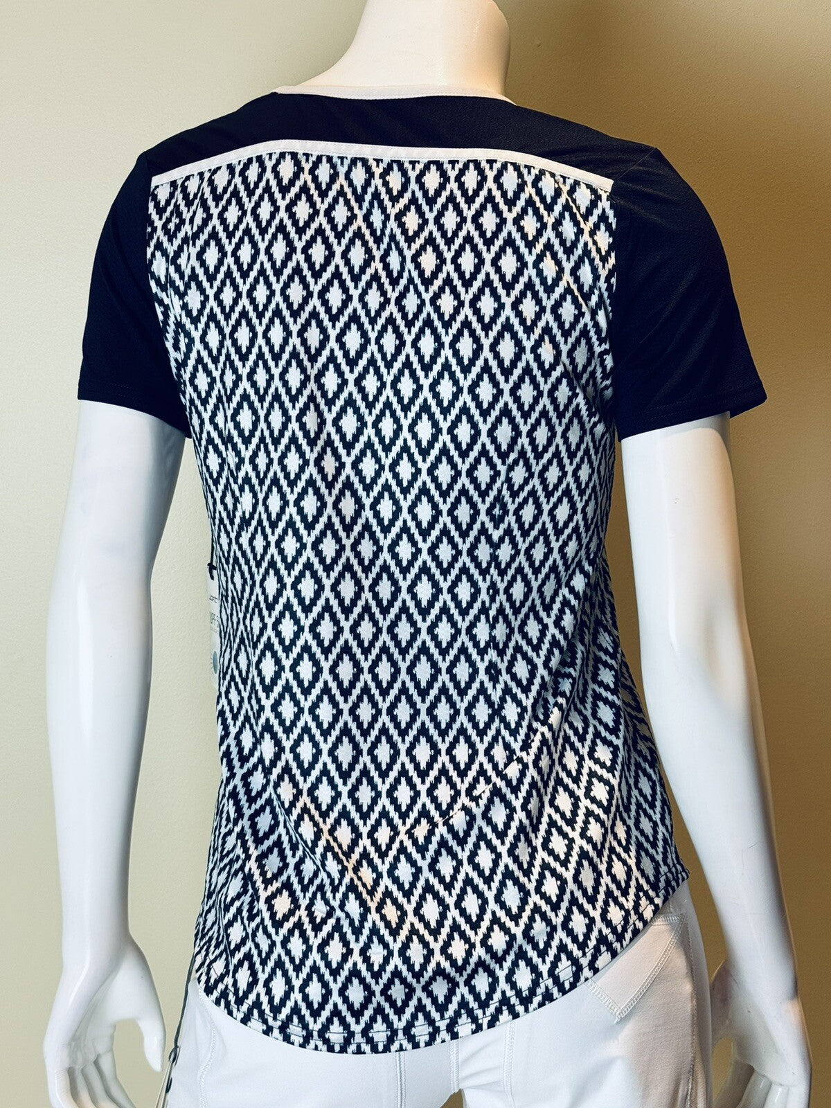 JOFIT Women's Golf Shirt/ Panel Blocks Top Size S.   (02)