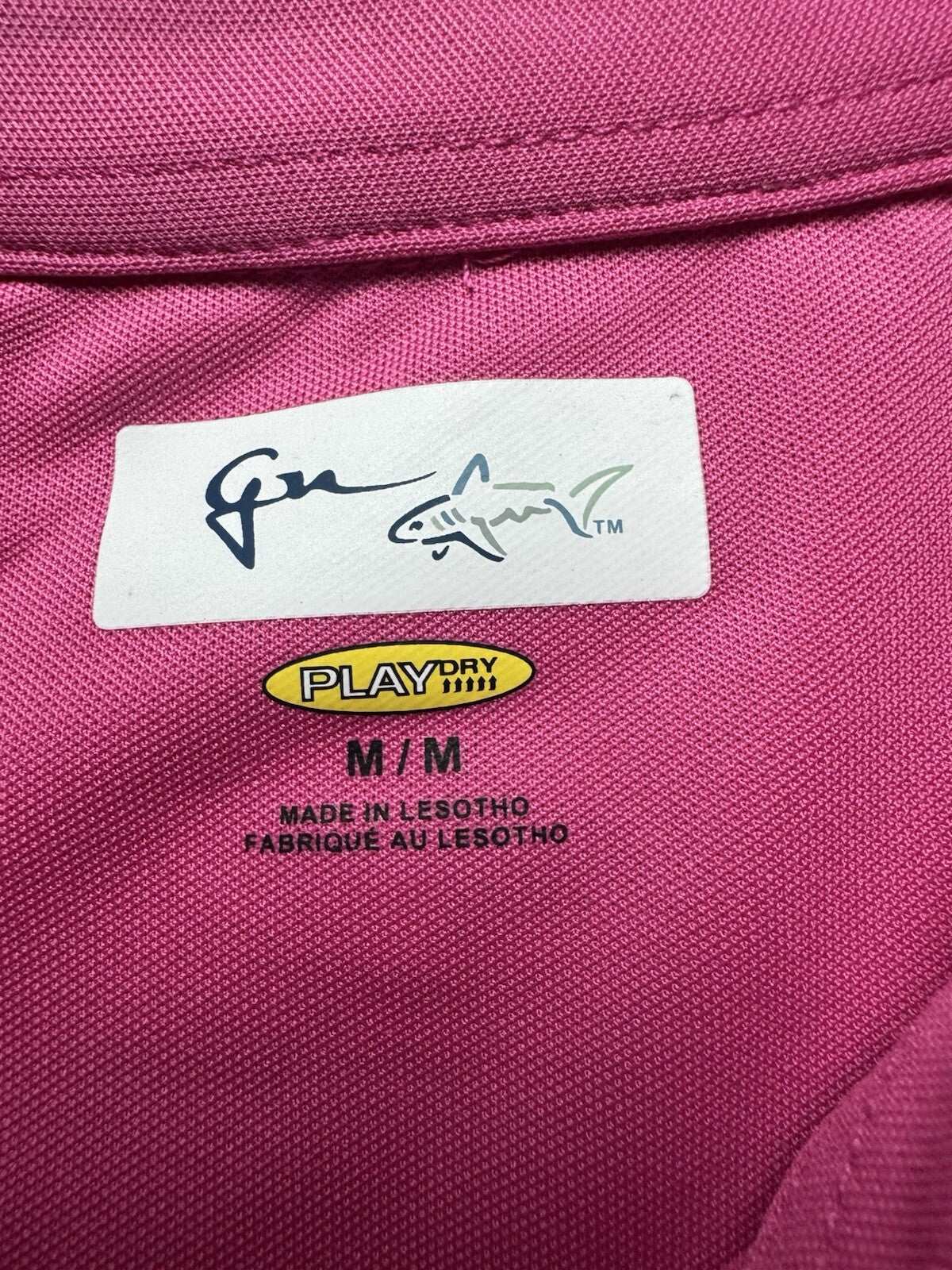 Greg Norman Women's Golf Polo Shirt Sz M (B.141)