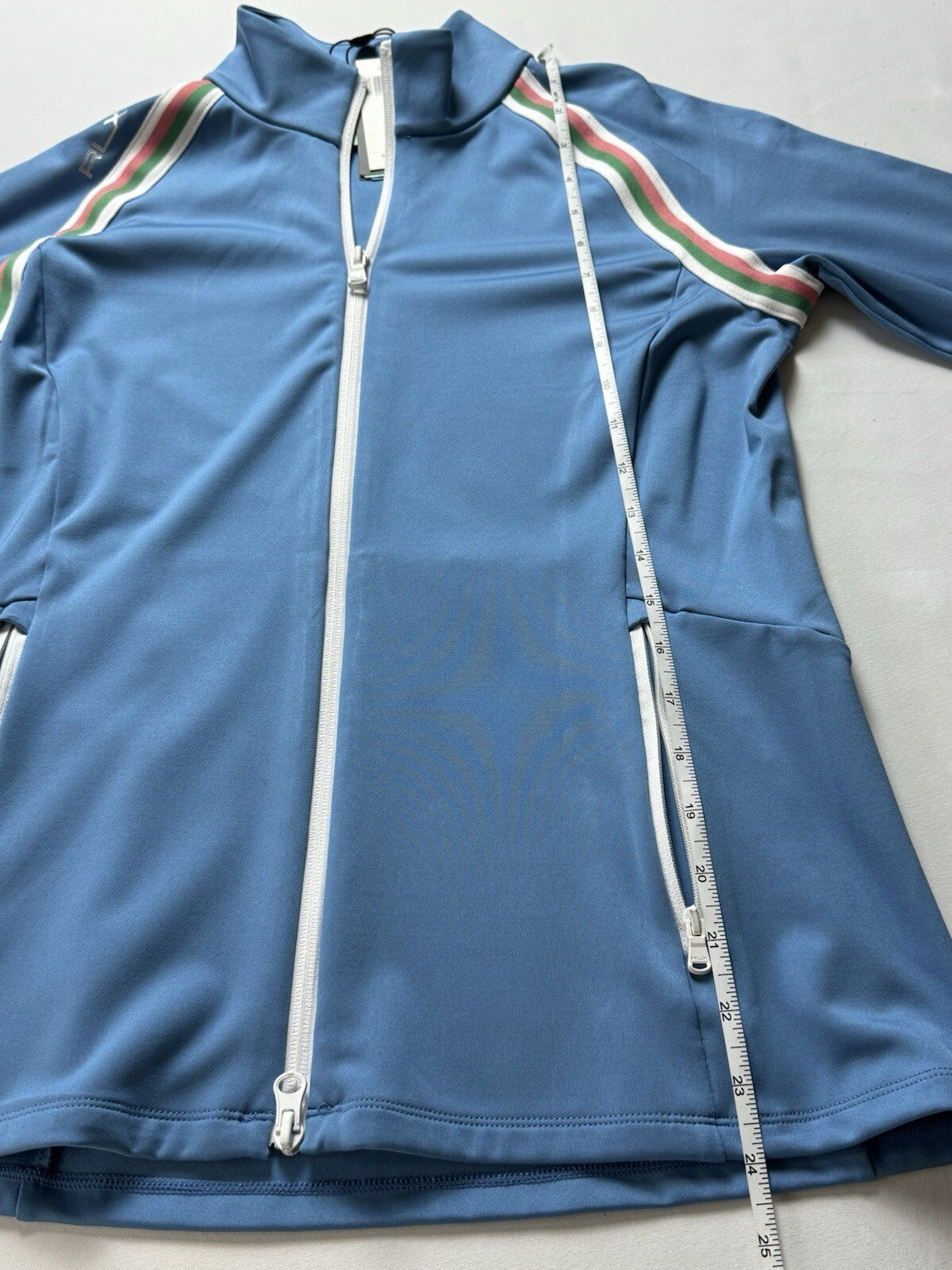 $138 RLX Ralph Lauren Women's Golf Jacket Full Zip Sz XS. (B.94)