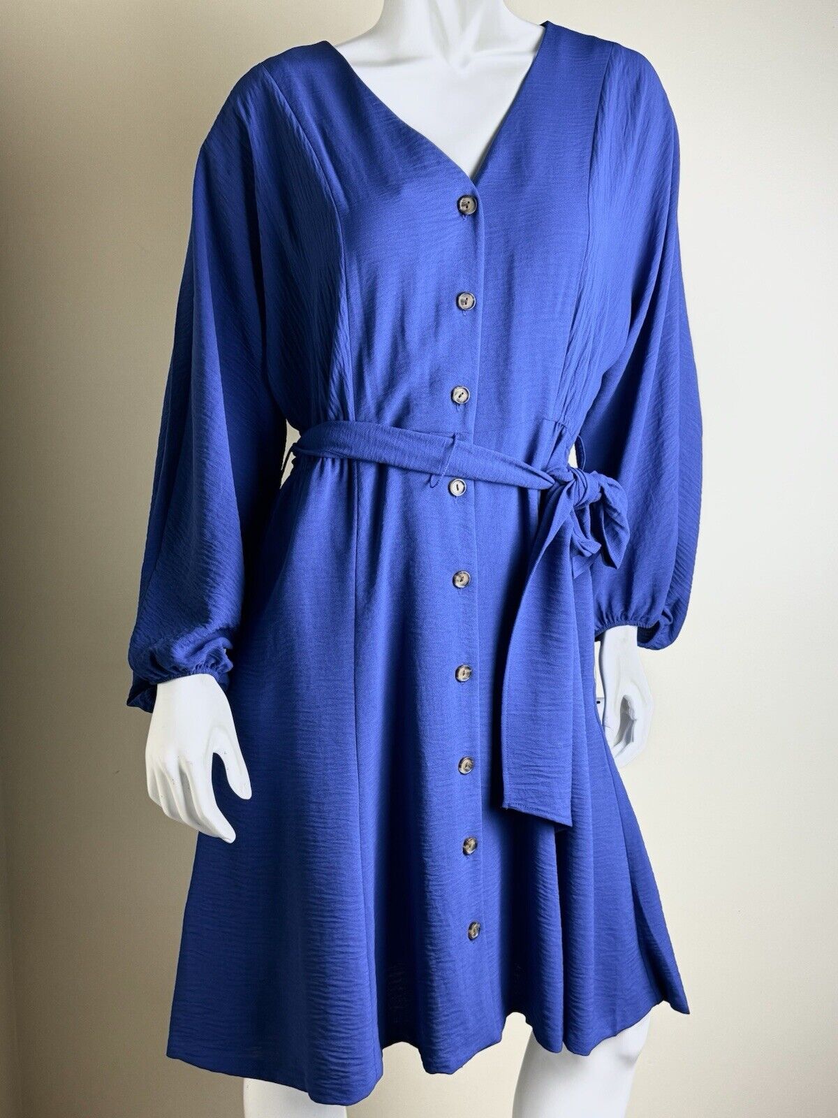 $134 CALVIN KLEIN Women’s Size 8 Blue Dress  (B.60)