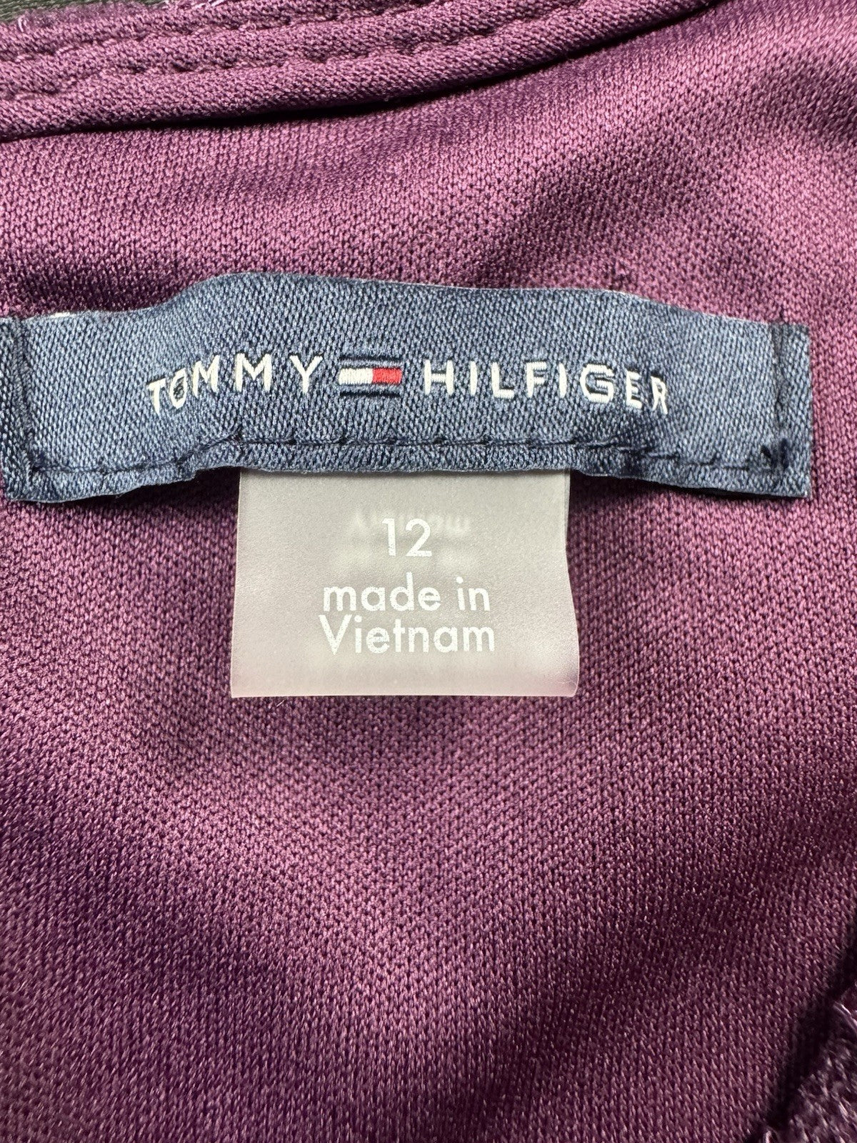 $134 Tommy Hilfiger Women’s Fit & Flared Lace Dress Sz 12   (B.99)