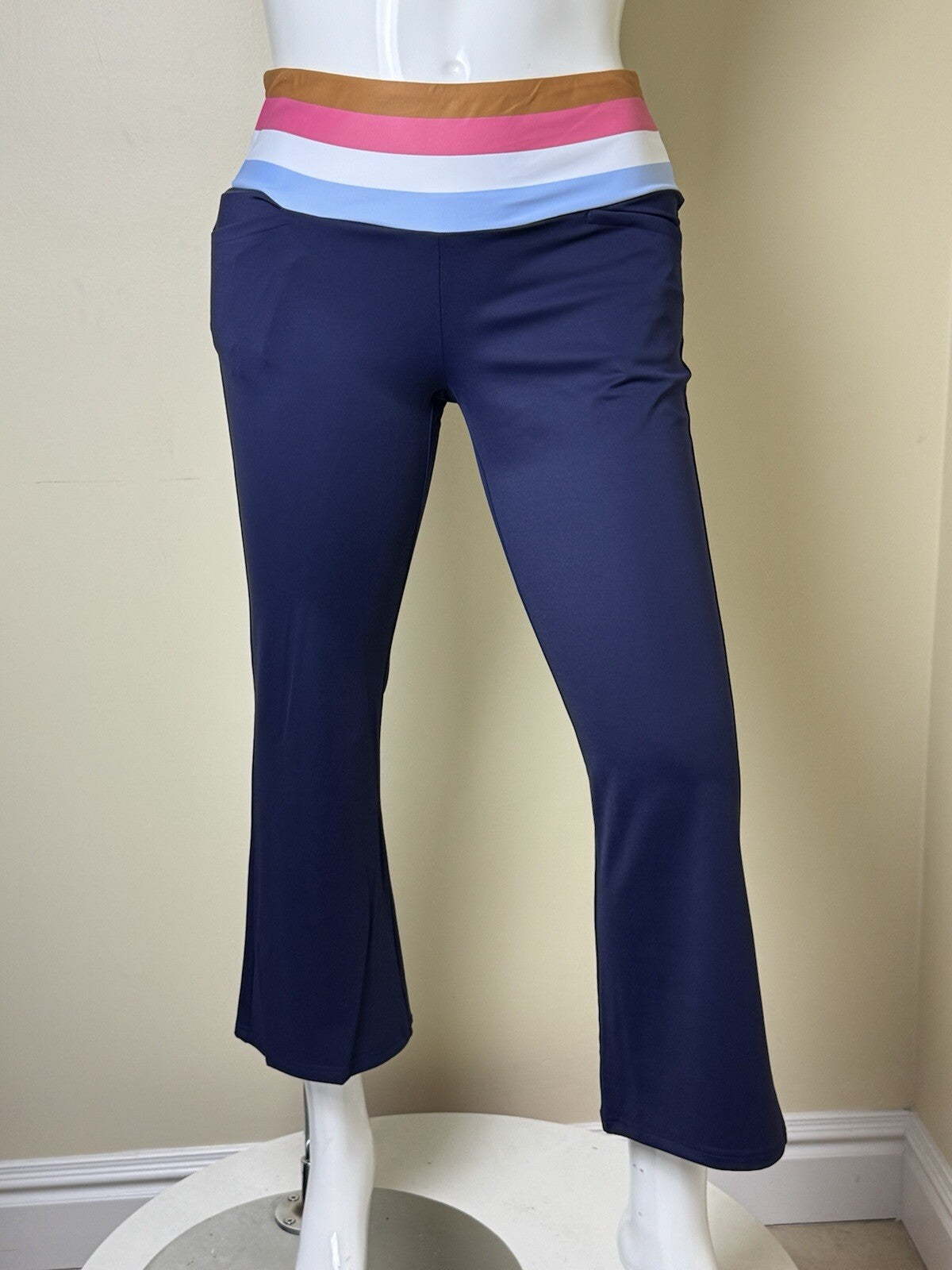 Smith & Quinn Women’s Stripe Leggings SZ XL (B.127)