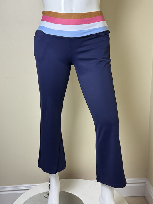 Smith & Quinn Women’s Stripe Leggings SZ XL (B.127)