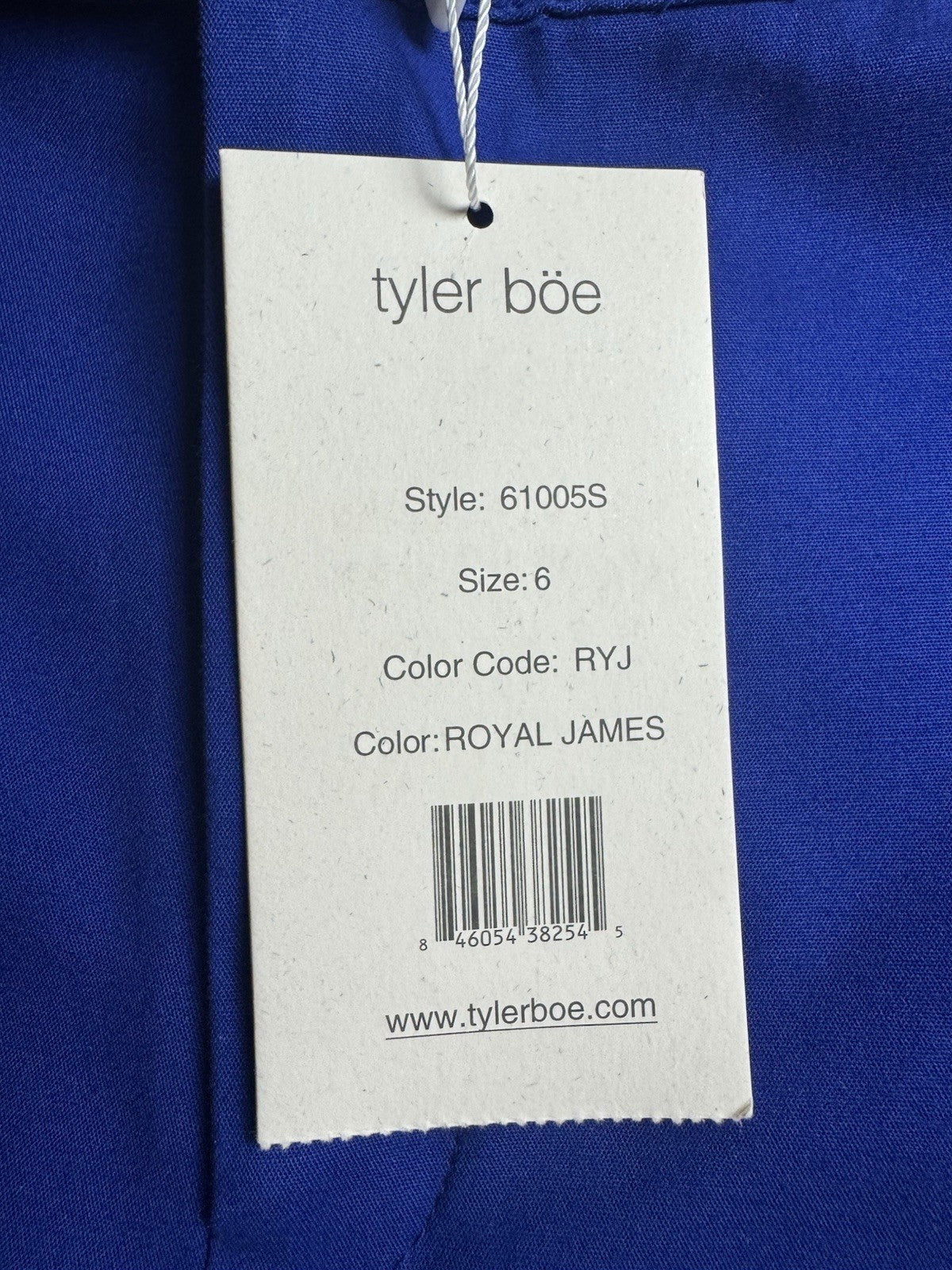 Tyler Boe Women's Golf Pant Blue Sz 6. (B.164)