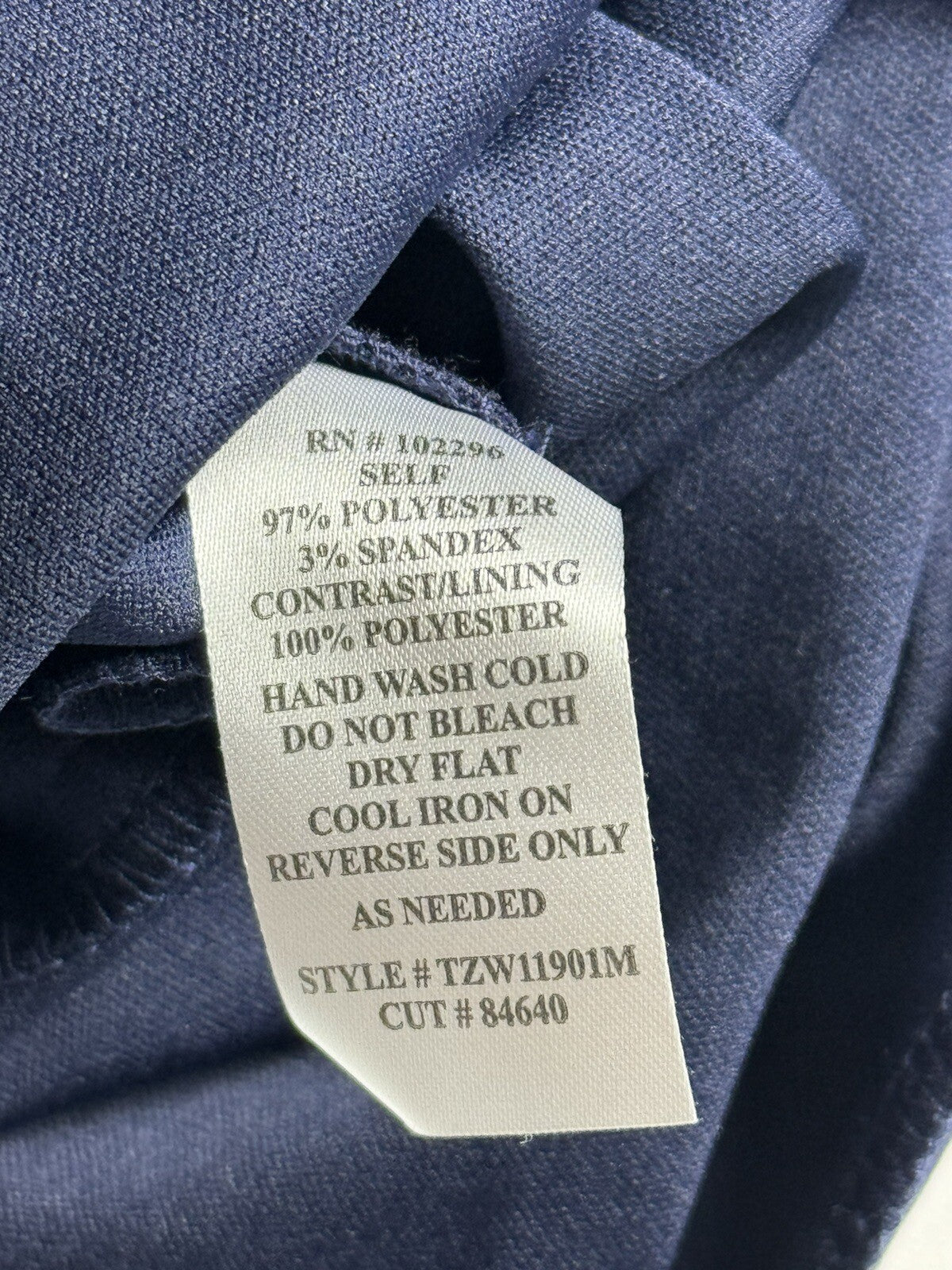 Connected Apparel Dress Women’s Size 4 Blue Sequin.   (70)