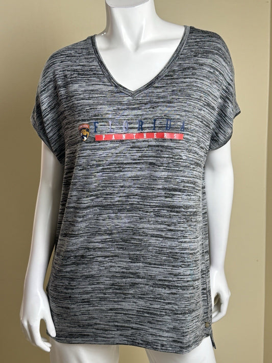 LeverWear Women's Florida Panthers Logo Golf shirt Sz M   (B.172)