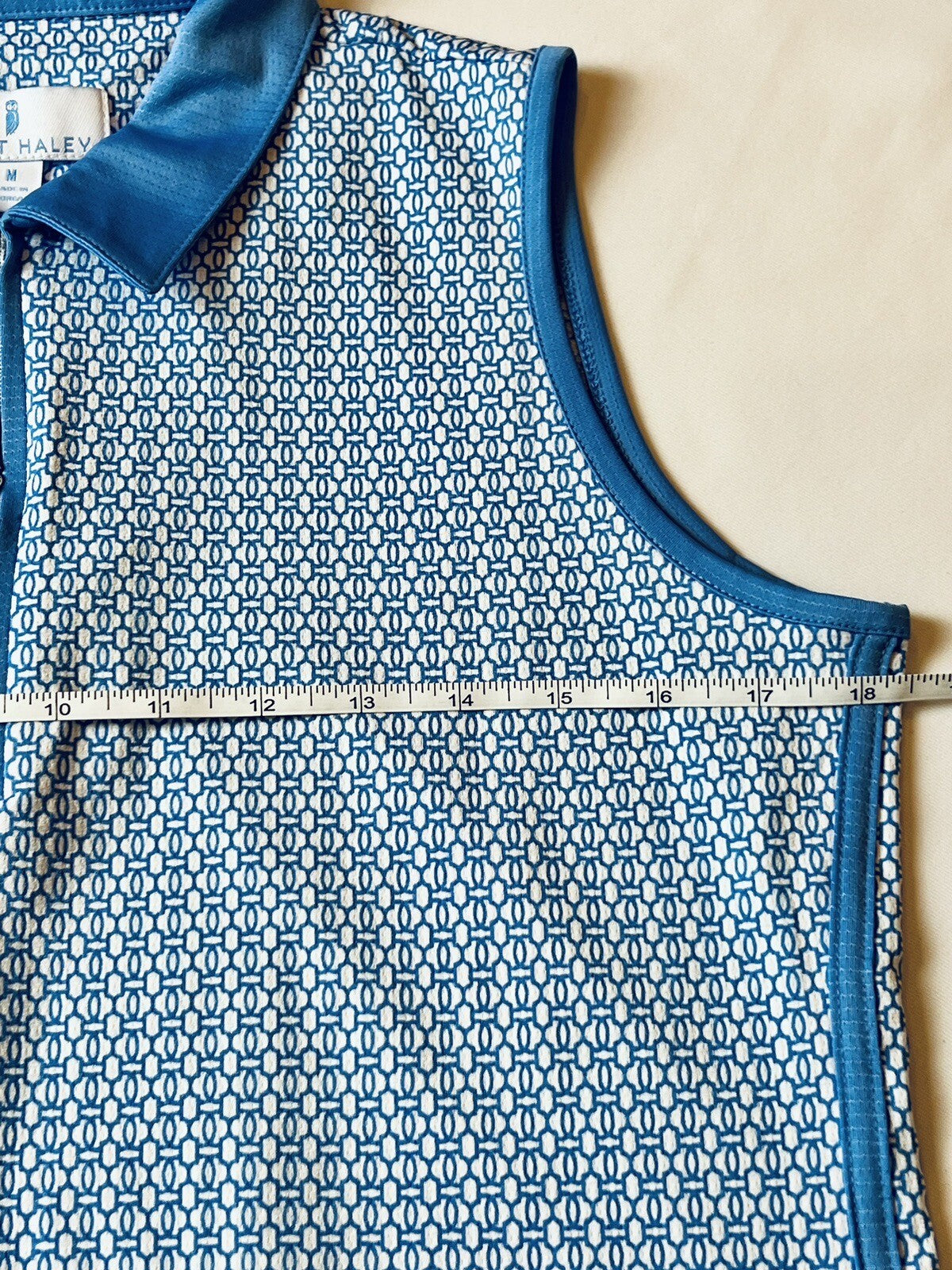 Sport Haley Women's Top Golf Shirt Blue Sz M (B.48)