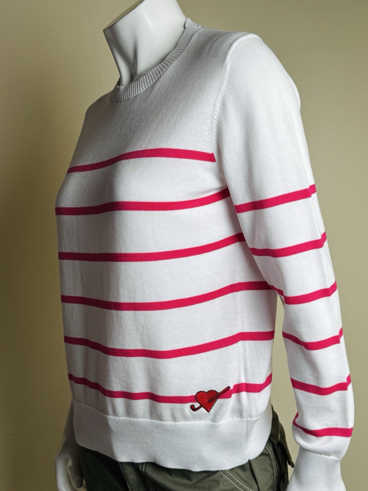 Puma Women's Golf Striped Sweater Size S.   (B.154/3)
