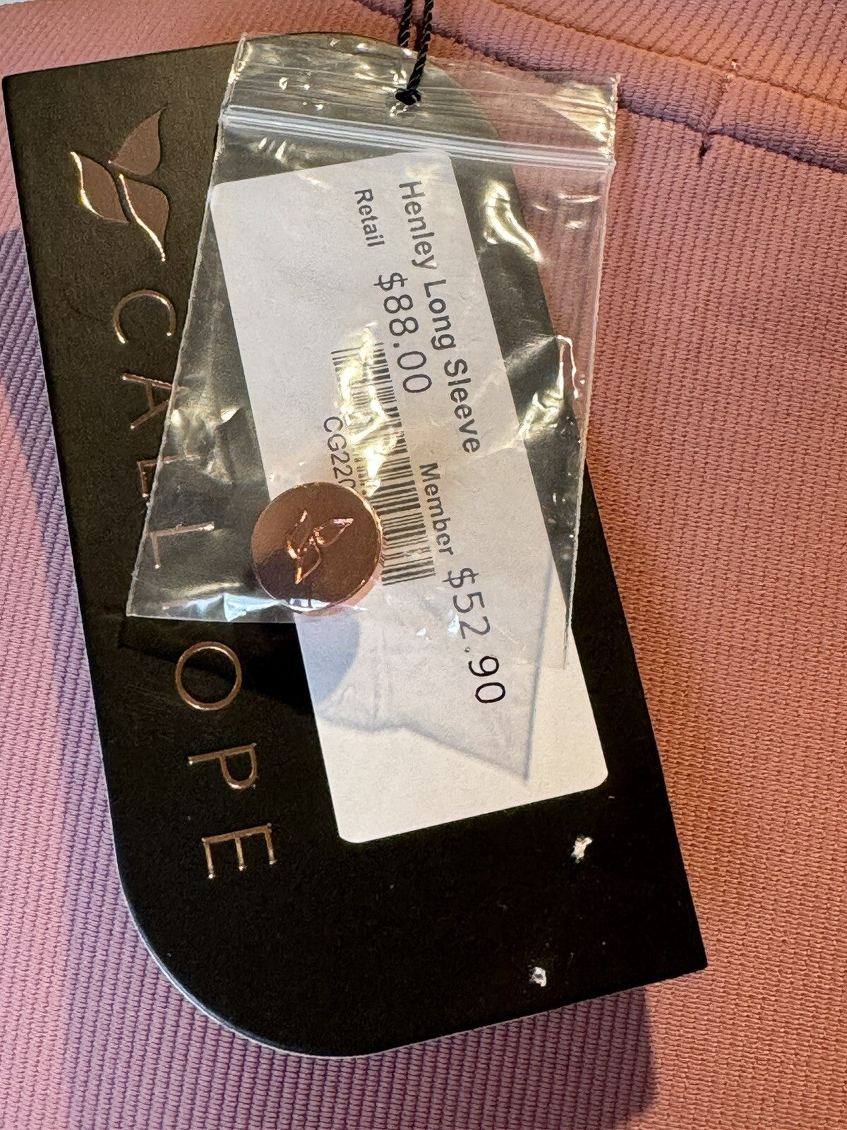 Calliope Women’s Mauve Sweatshirt Size M.    (B.53)