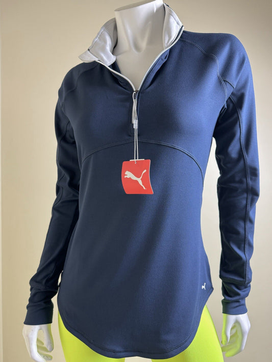 Puma Women's Half Zip Pullover Sweatshirt Size S.   (B.103/2)