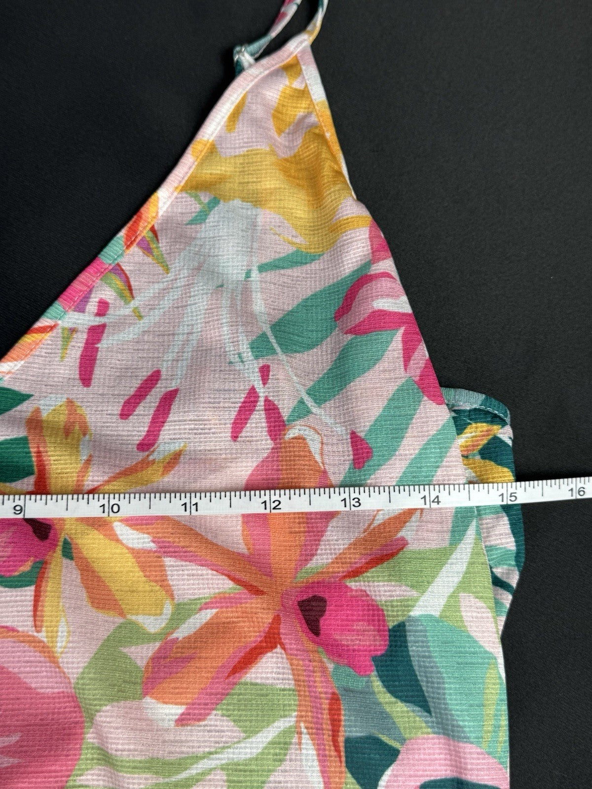 $45 HURLEY Women’s Multi Floral tank top Dress Sz S       (B.183)