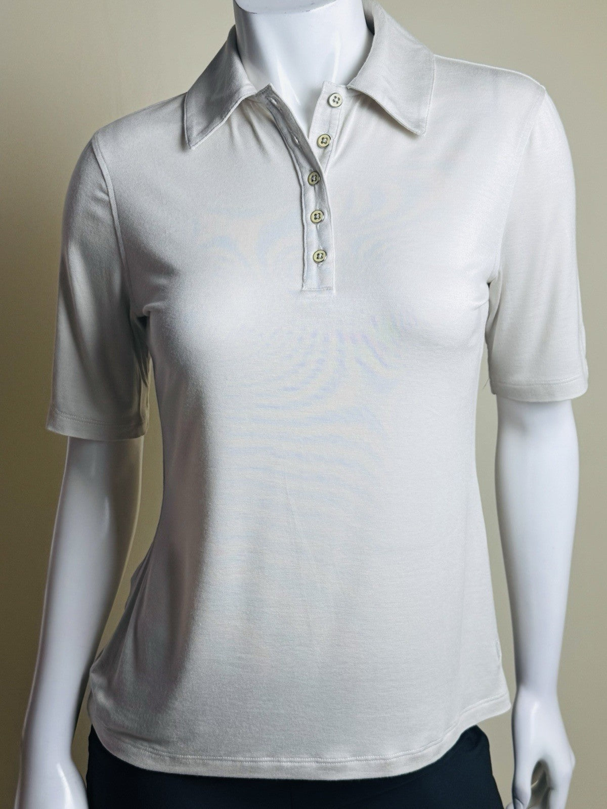 Lizzie Driver Golf Shirt Size S.   (B.181)
