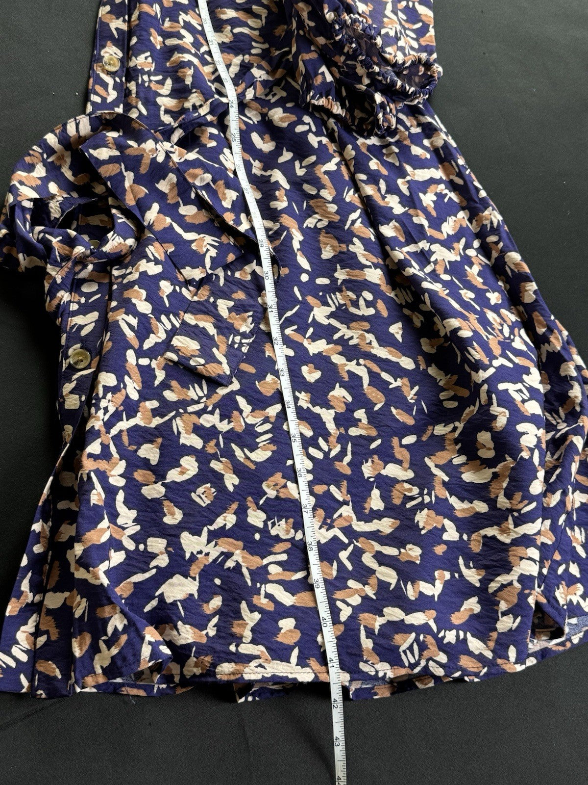 $60 Nine West Long Sleeves Maxi Dress Sz PXL.  (B.177)