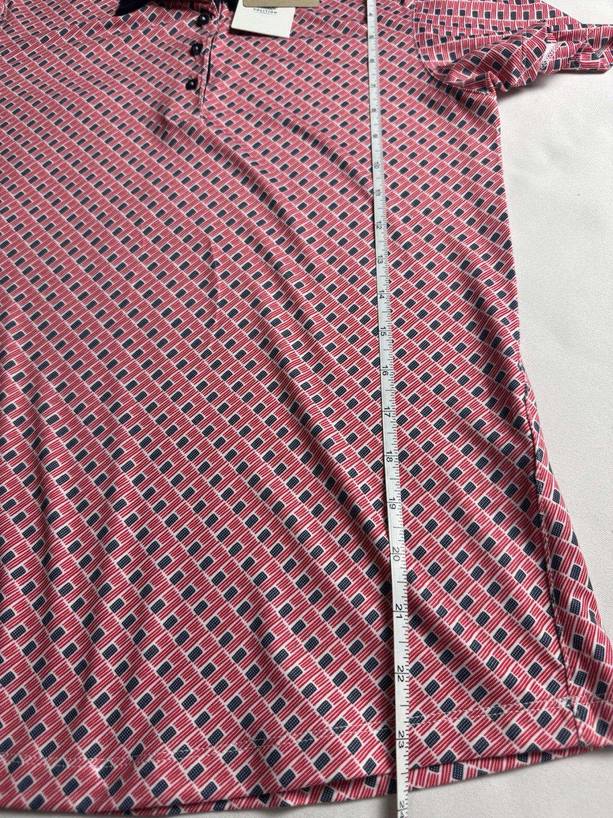 Puma Women’s American Flag Printed Golf Shirt Sz S.   (B.164/3)