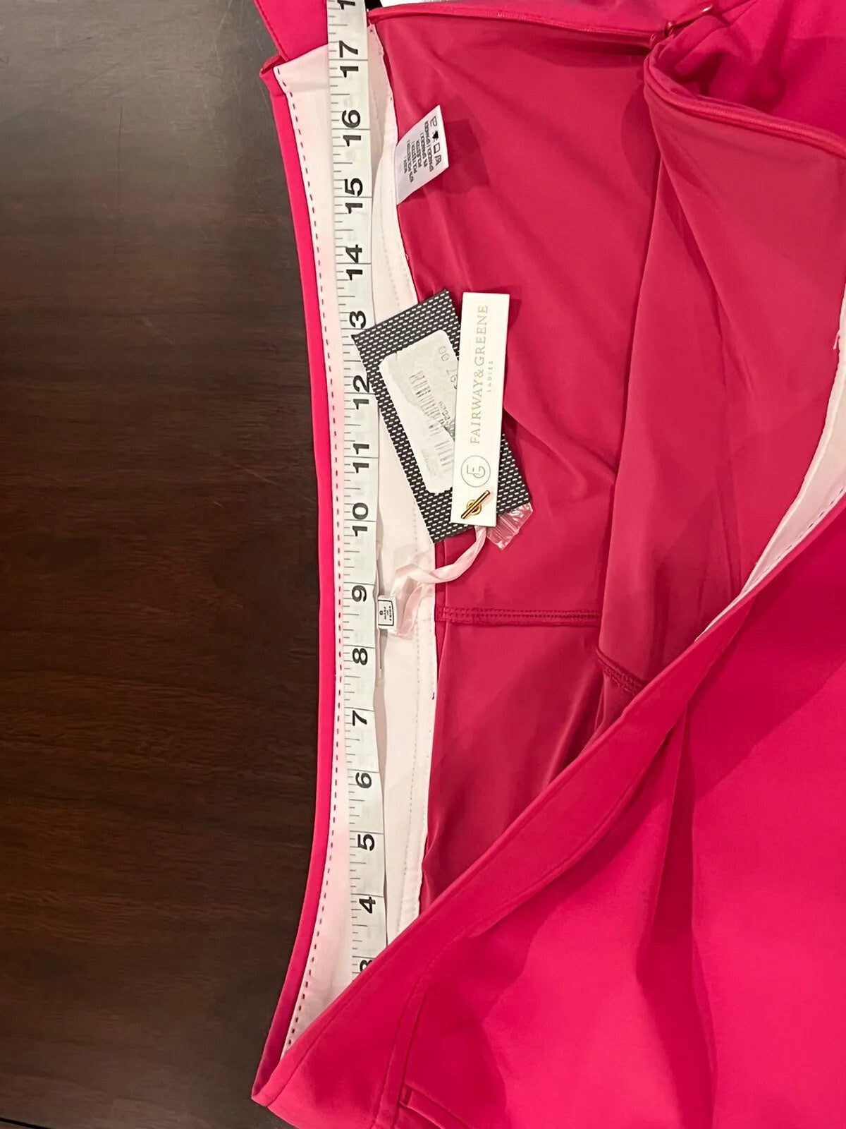 Fairway & Greene Golf SKIRT-Skort Size 8 Pink