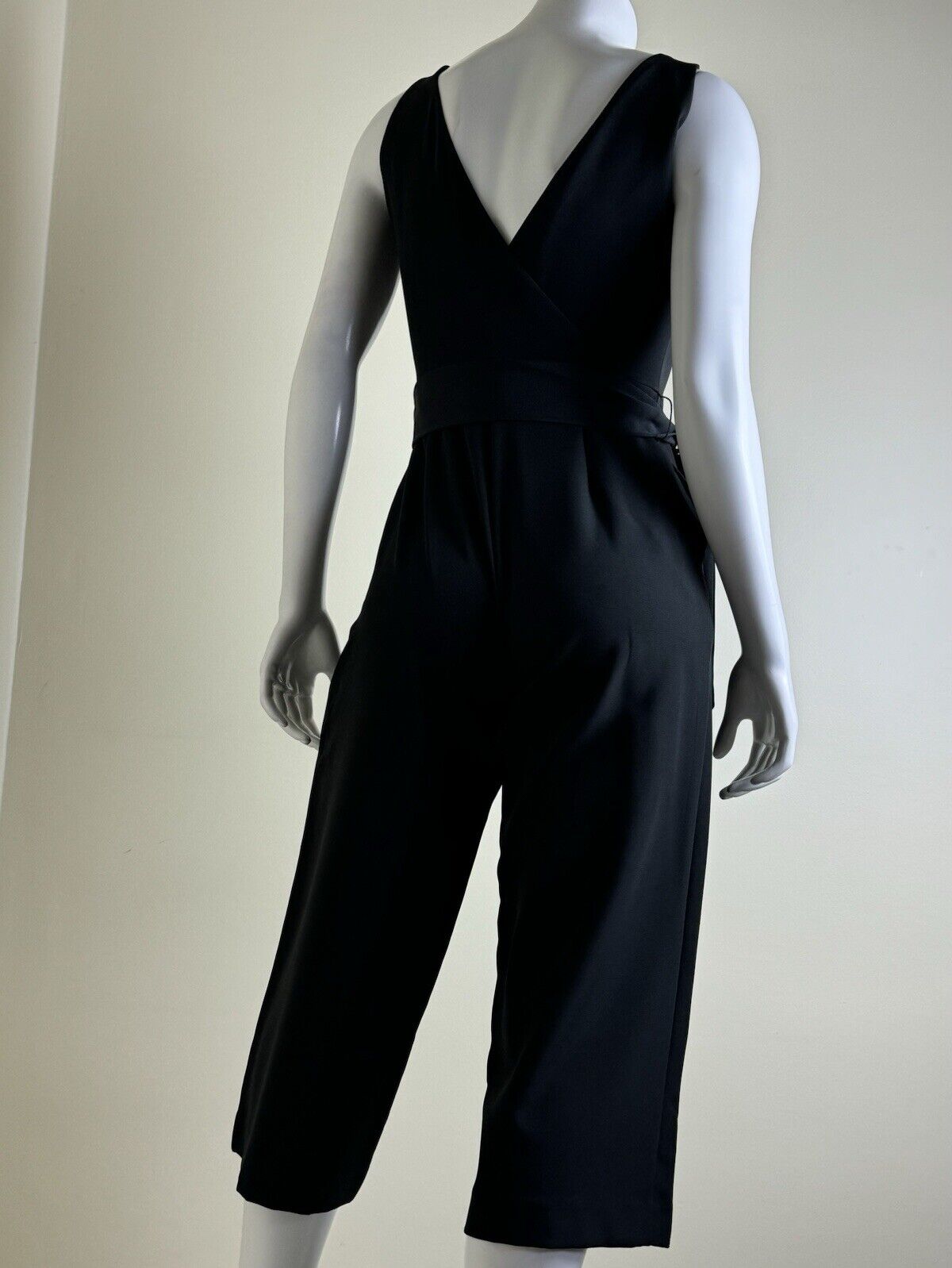 Sam Edelman Jumpsuit Women’s Sz 0 Crop Belt Pockets (B.86)