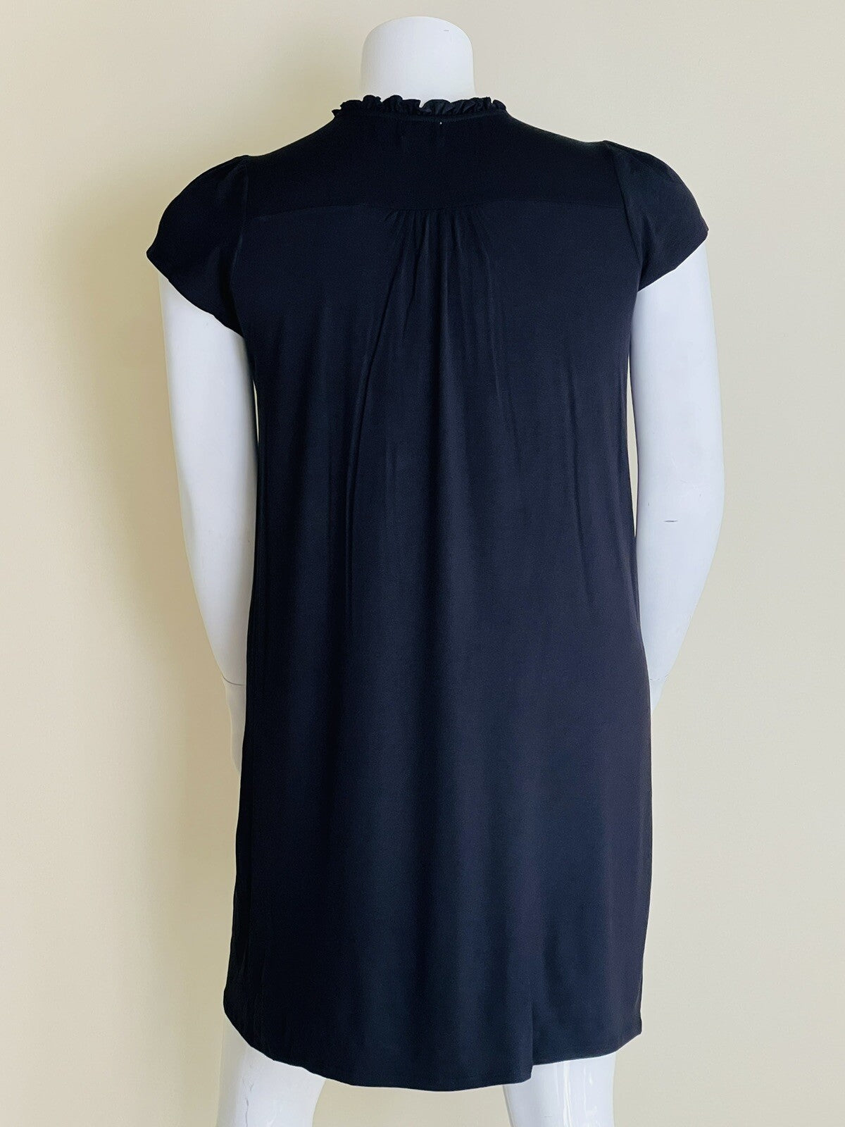 Gre!ge Women’s Black Dress Roses Embroidery Sz XL (4)