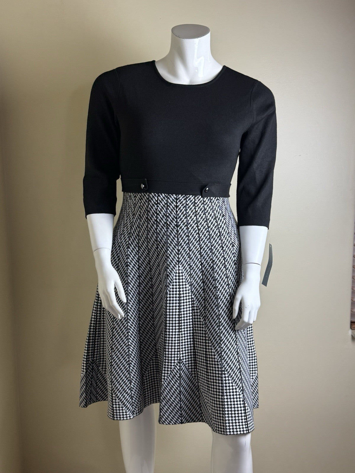 London Times Women's Trapeze Dress Sz XL      (B.141)