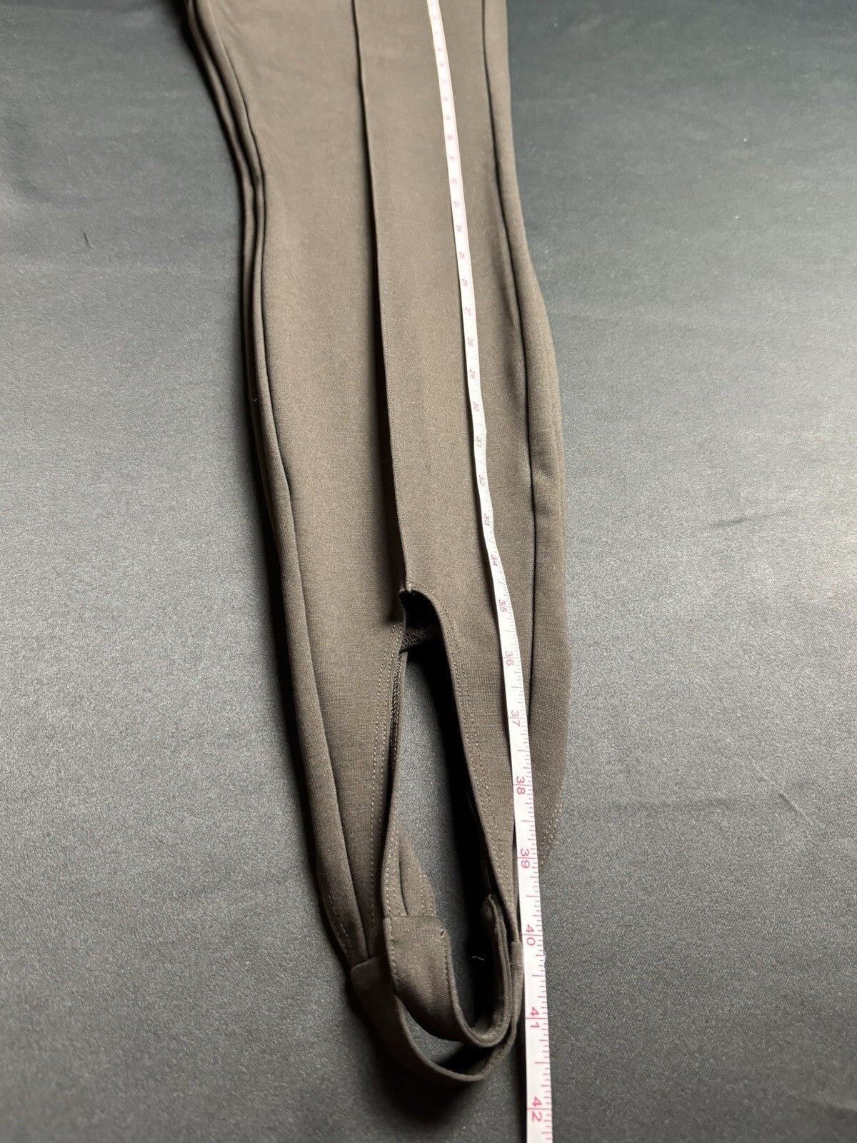 $298 Polo Ralph Lauren Women’s Brown Stuart Up Pants Sz M.     (B.81)