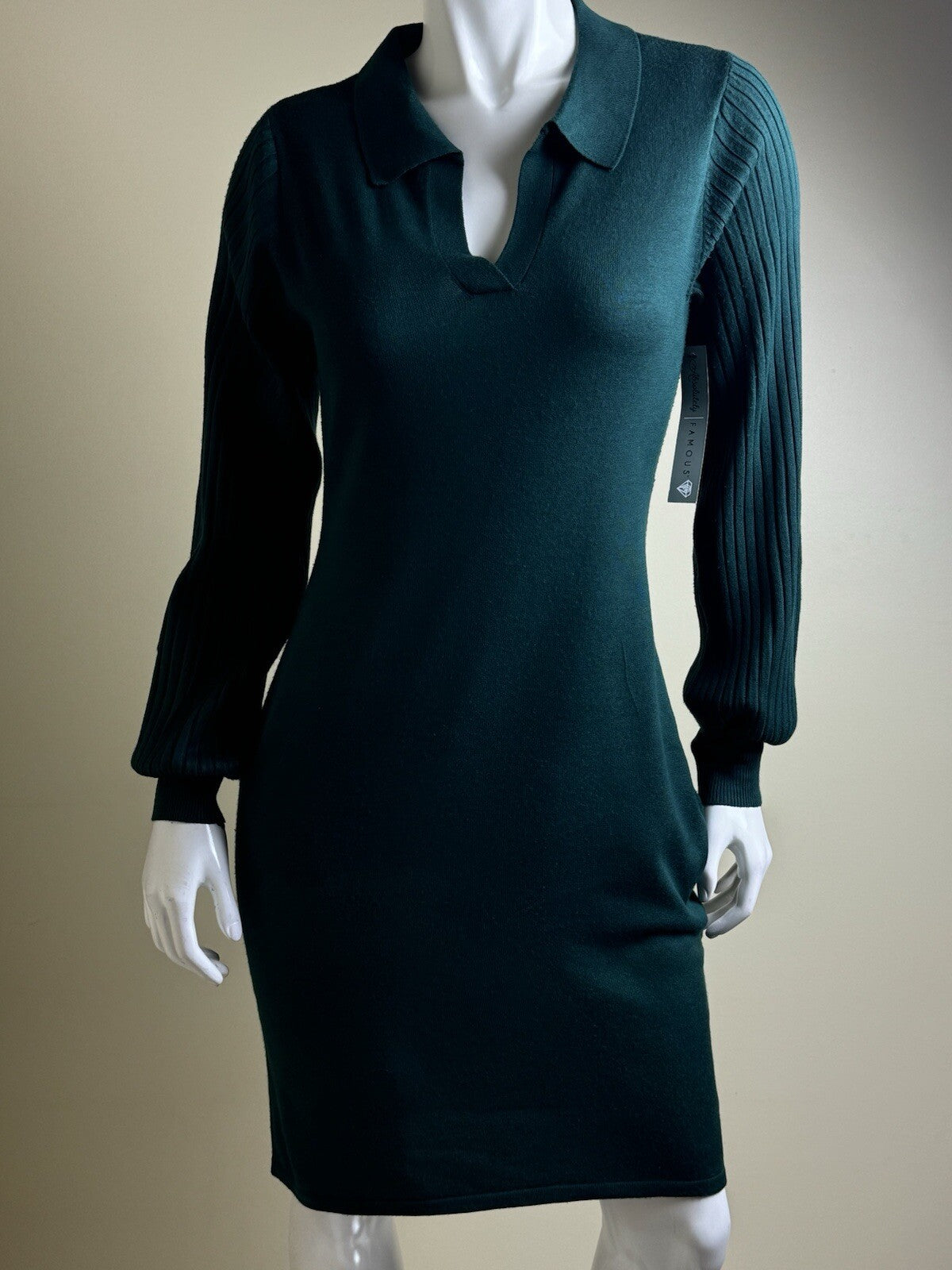 ABSOLUTELY FAMOUS Knit Dress Sz S ( B.98)