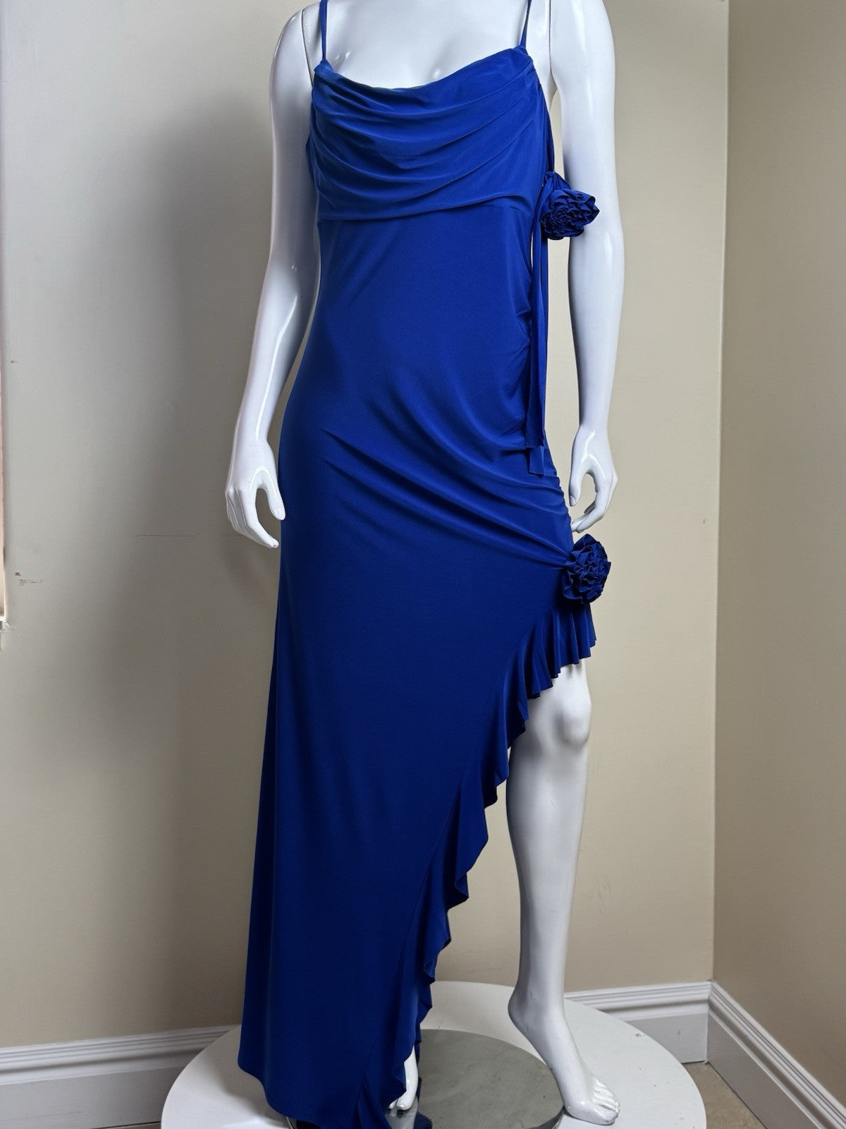 AUW Women’s Royal Blue Bodycon Dress Sz XL.    (B.176)