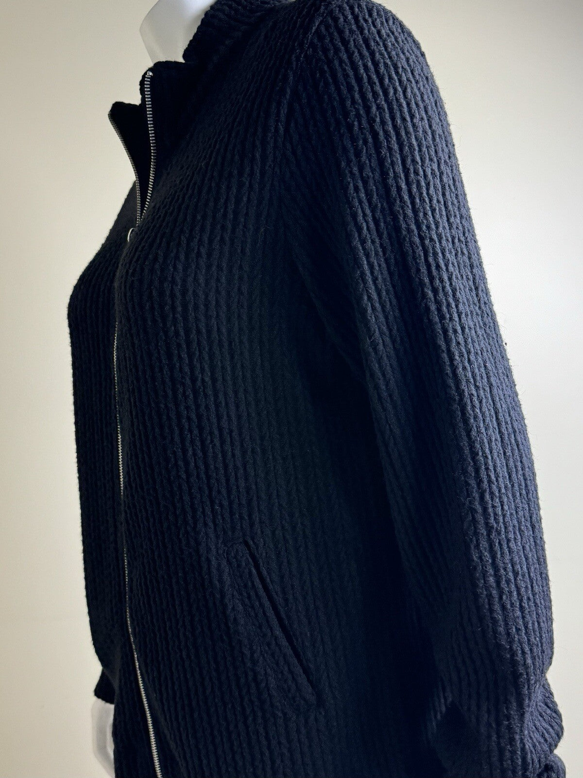 SPORT HALEY Women’s Black Golf Cardigan Full Zip Jacket Sz L. (B.99)