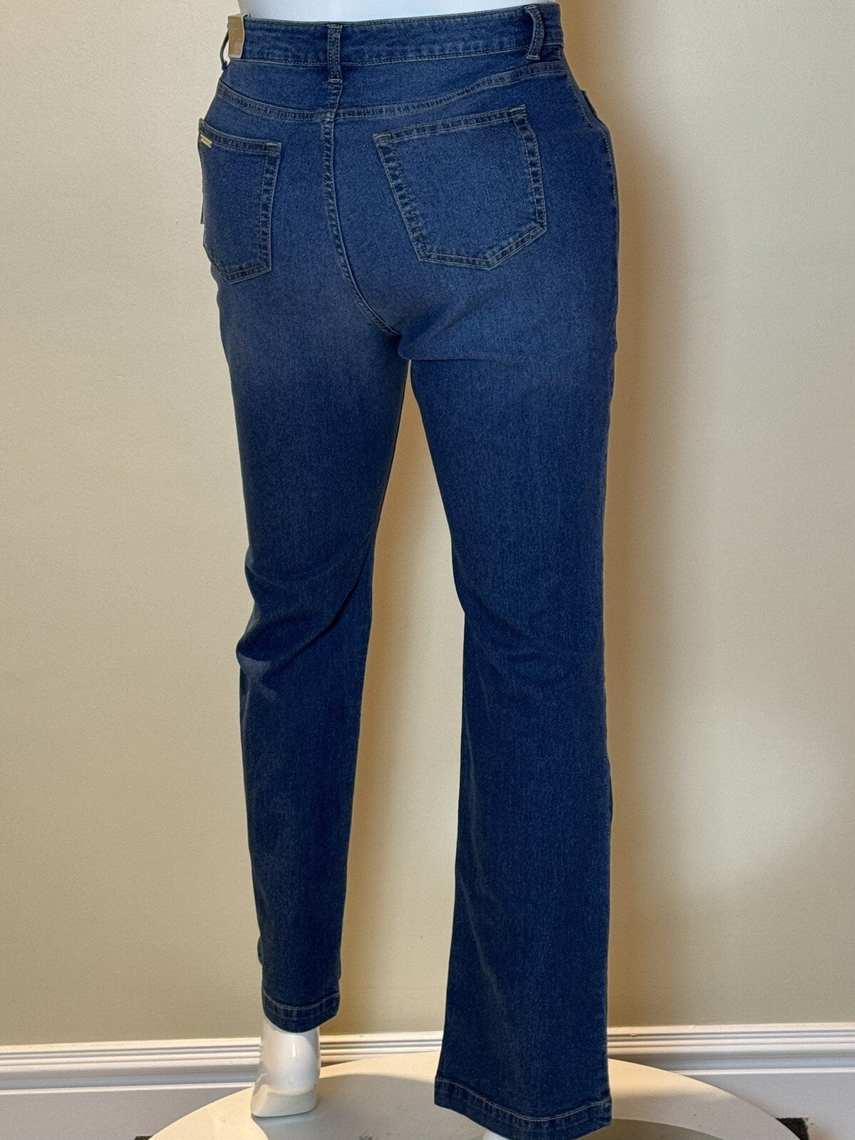 $125 Michael Kors Women's Bottom Blue Denim Jeans Size 14.     (60)