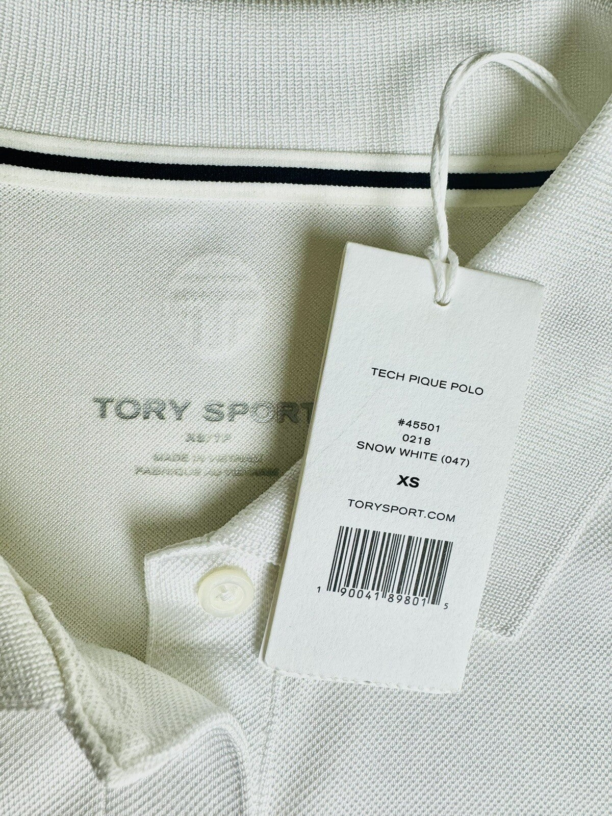 Tory Sport Women’s Golf,Tennis SHIRT White Sz XS. (01)