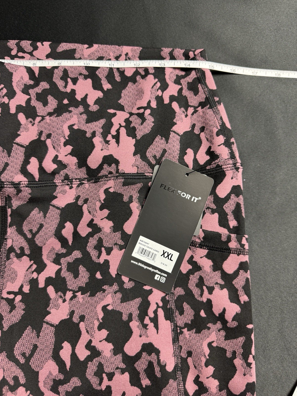 $78 90 Degree By Reflex Tummy Control Legging Sz 2XL.  (B.159)