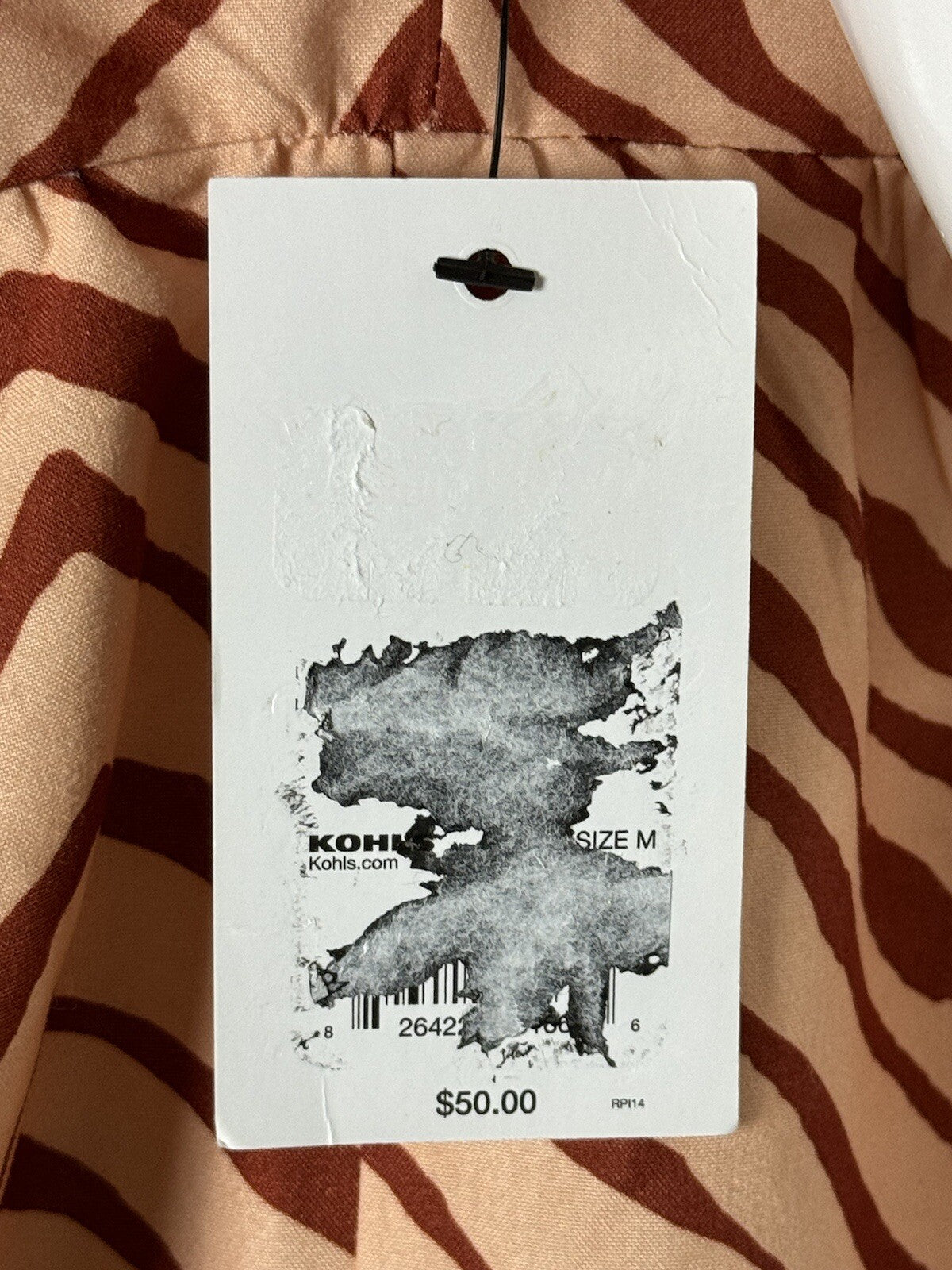 Nine West Women’s Animal Print Dress Sz M.        (B.53)