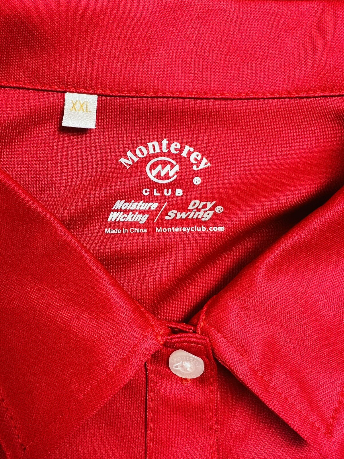 Monterey Club Women's Golf Shirt Sz XXL Short Sleeve Top (13)