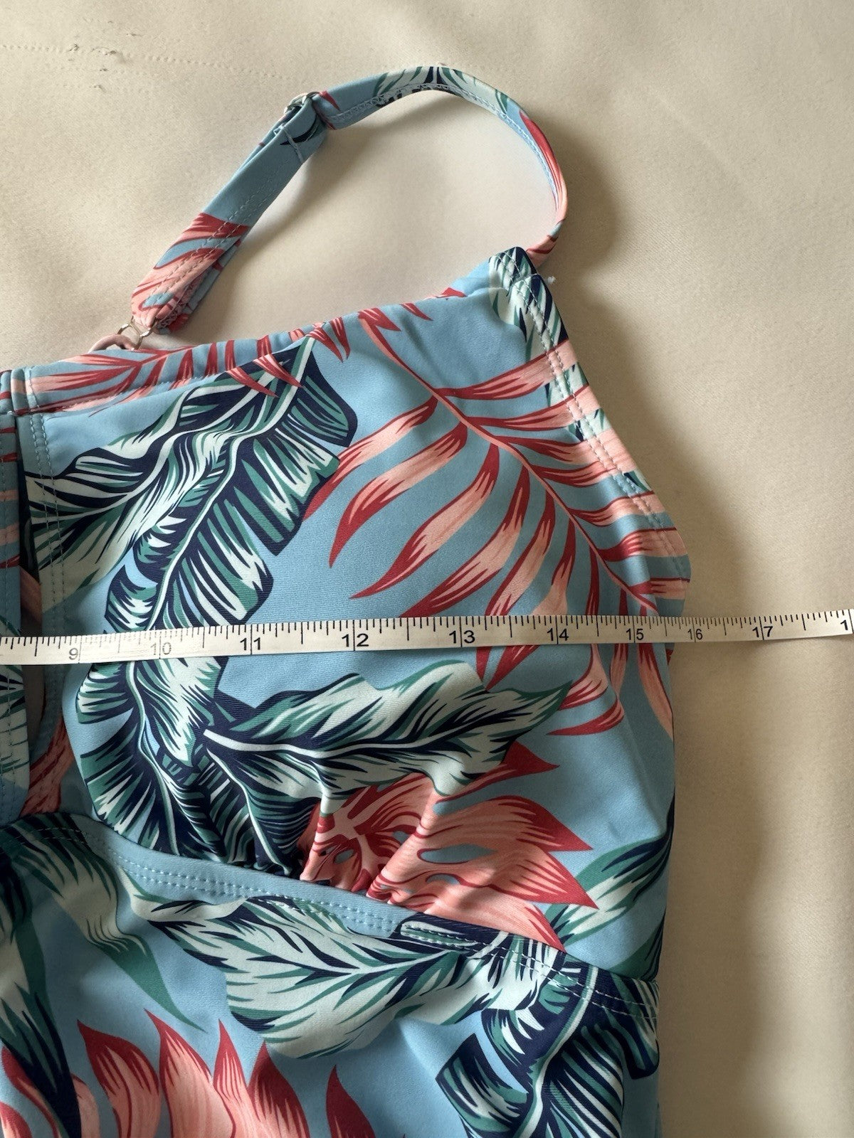 Maacie Maternity Athletic Tankini Swimsuits 2 Piece. Sz L.   (B.027)