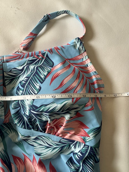 Maacie Maternity Athletic Tankini Swimsuits 2 Piece. Sz L.   (B.027)