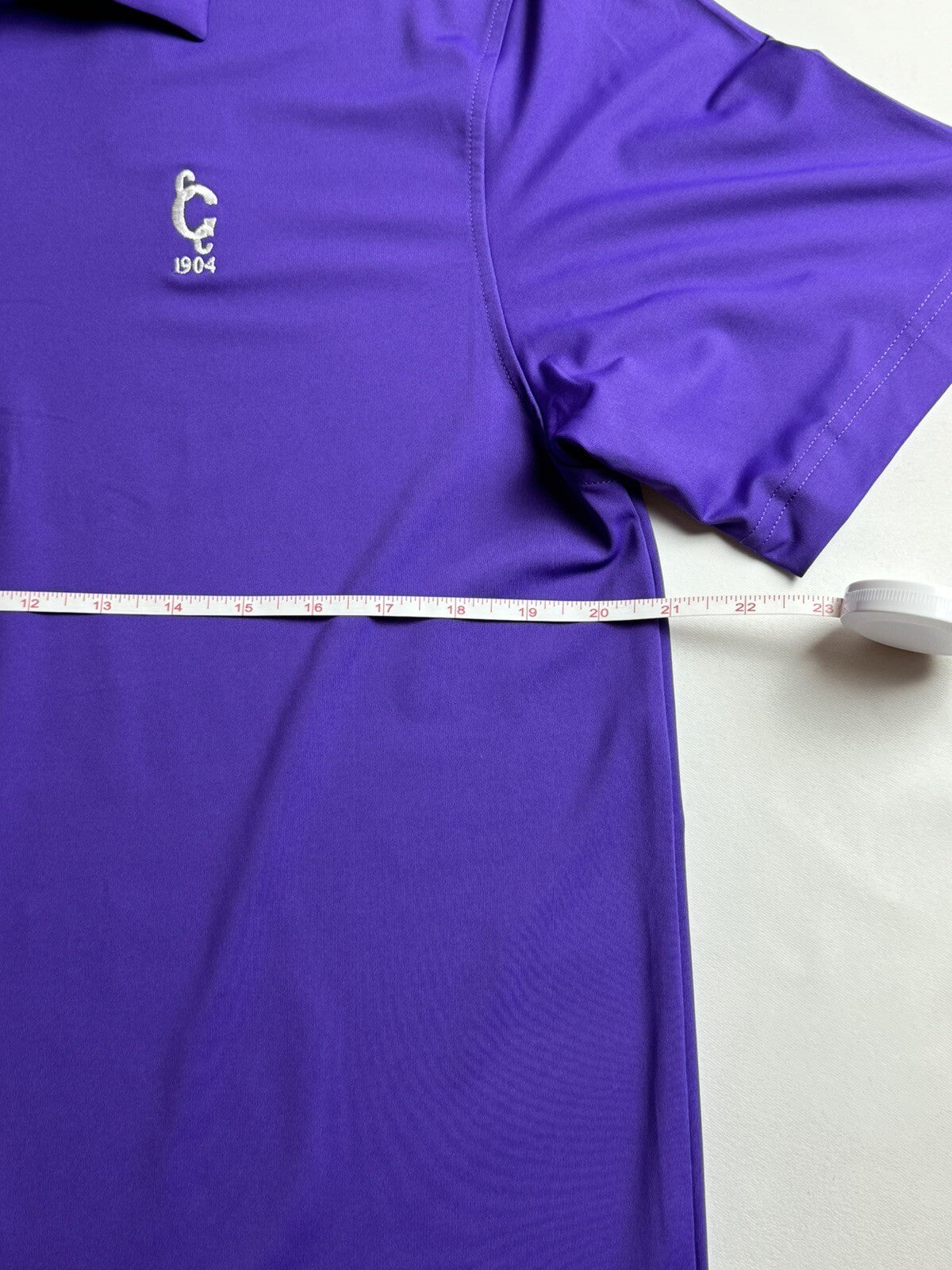 Champaign Country Club Women's Golf Polo Shirt Size M.       (B.77)