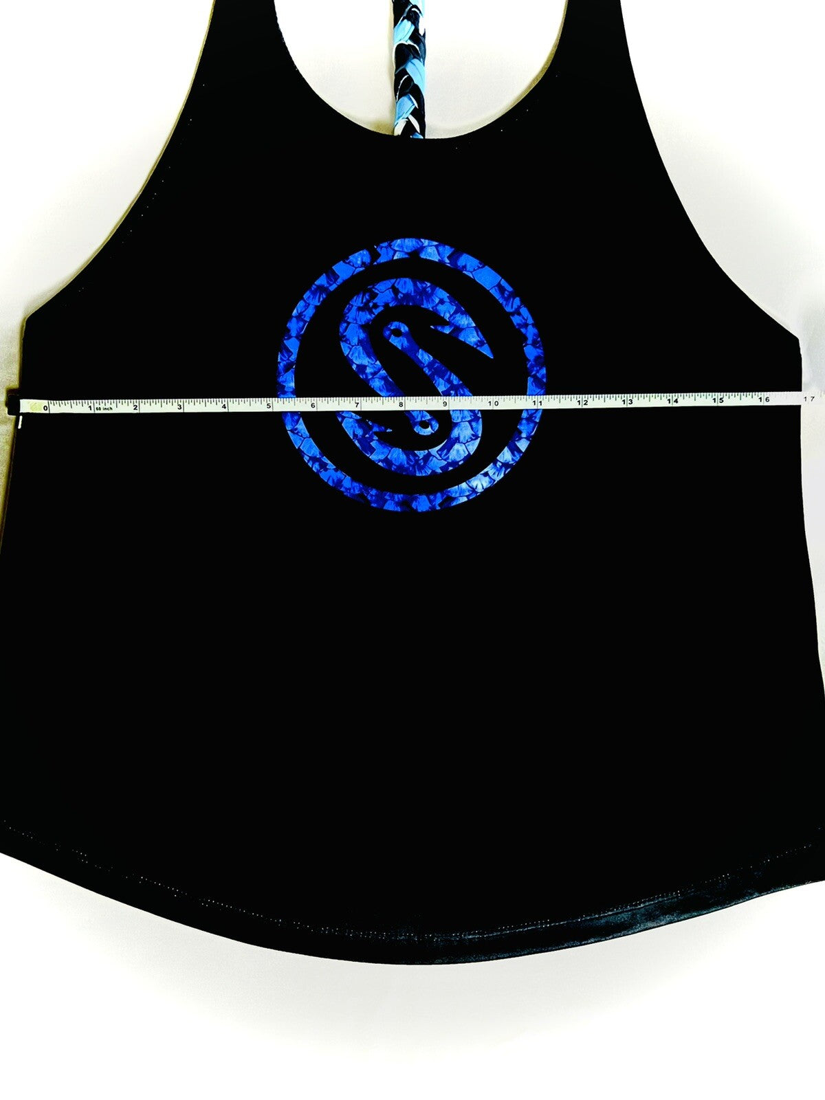 Scales Women’s Black Tank Top SZ S (B.16)